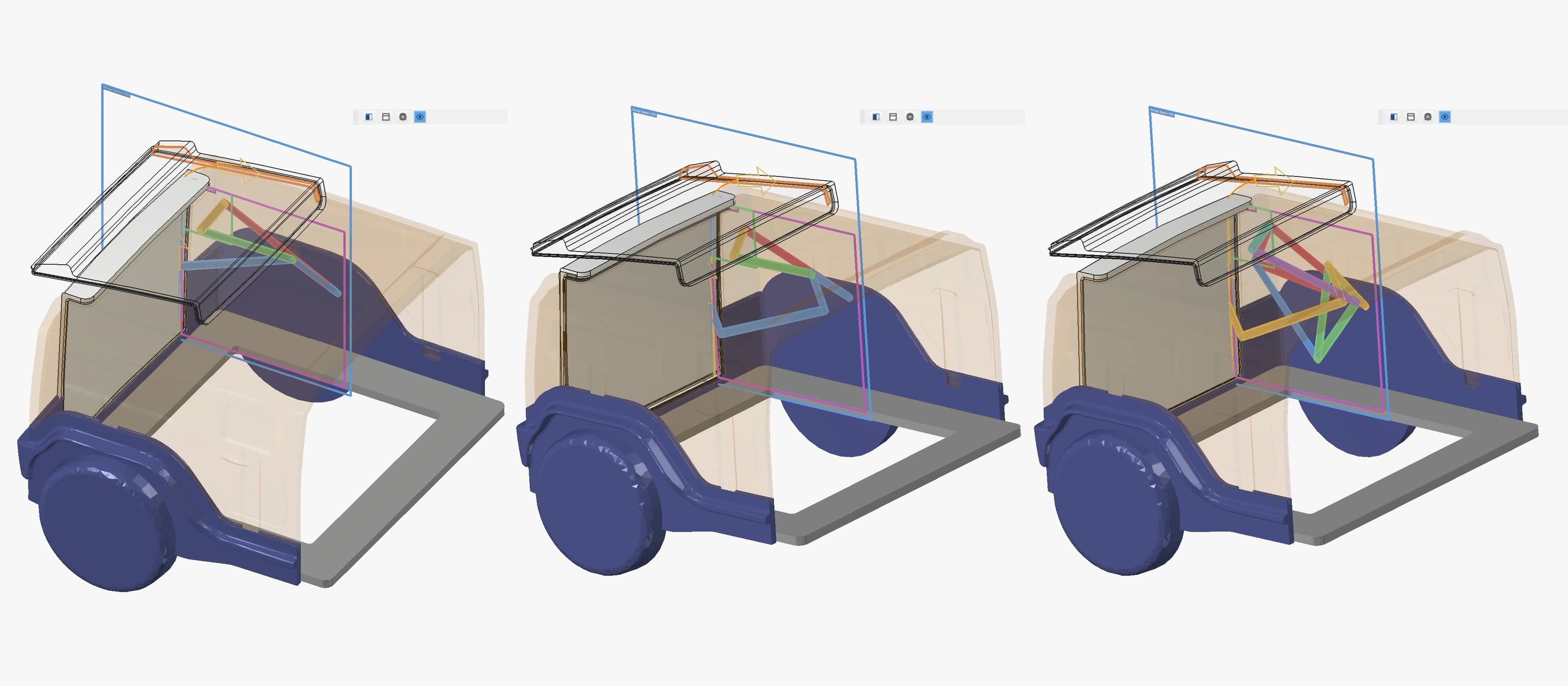 Compare multiple design alternatives at a glance